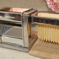 Omcan - Electric Countertop Pasta Sheeter with 3 Cutters - 48367