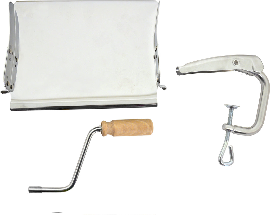 Omcan - European-Style Commercial Stainless Steel Manual Pasta Sheeter - 13231