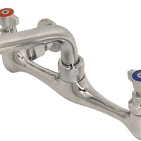 Omcan - Faucet with 6" Spout - Swing Nozzle & 8" Centres, Pack of 2 - 39254