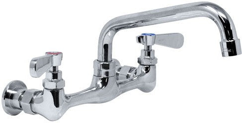 Omcan - Faucet with 8" Spout - Swing Nozzle & 8" Centres, Pack of 2 - 39255
