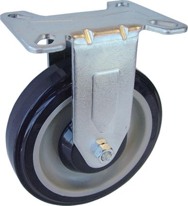 Omcan - Fixed Caster For Chrome Meshed Top Stock Cart, Pack of 5 - 13116