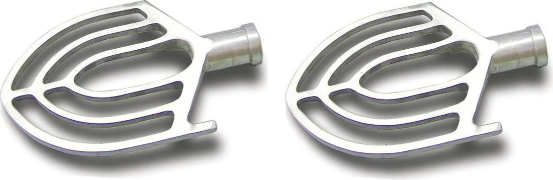 Omcan - Flat Beater For Dough Mixer MX-CN-0020-G, Pack of 2 - 25155