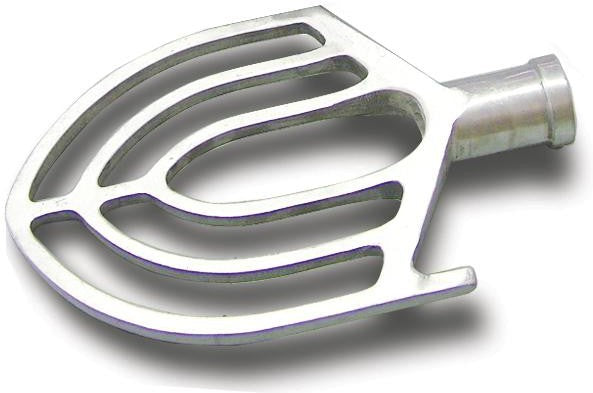 Omcan - Flat Beater Replacement Accessory for 10-QT General Purpose Mixers with Guard, Pack of 3 - 25066