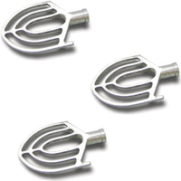 Omcan - Flat Beater Replacement Accessory for 10-QT General Purpose Mixers with Guard, Pack of 3 - 25066