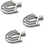 Omcan - Flat Beater Replacement Accessory for 10-QT General Purpose Mixers with Guard, Pack of 3 - 25066