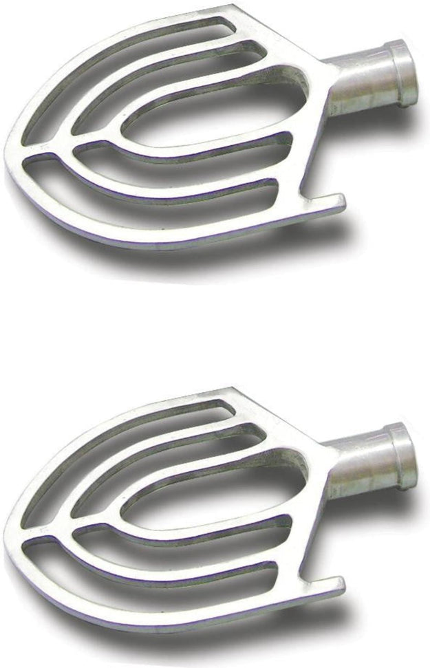 Omcan - Flat Beater Replacement Accessory for 30-QT General Purpose Mixers, Pack of 2 - 24952