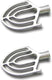 Omcan - Flat Beater Replacement Accessory for 30-QT General Purpose Mixers, Pack of 2 - 24952