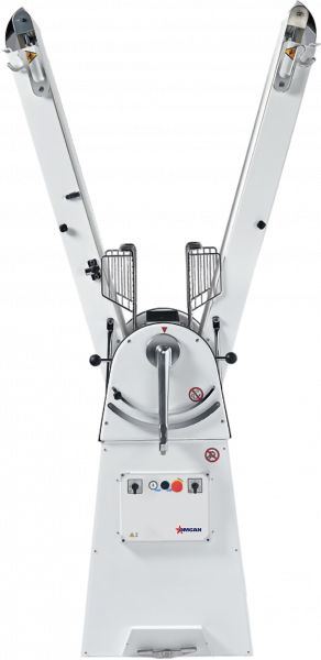 Omcan - Floor Model Aluminium Dough Sheeter With 60" Table - BE-IT-1500-FSS