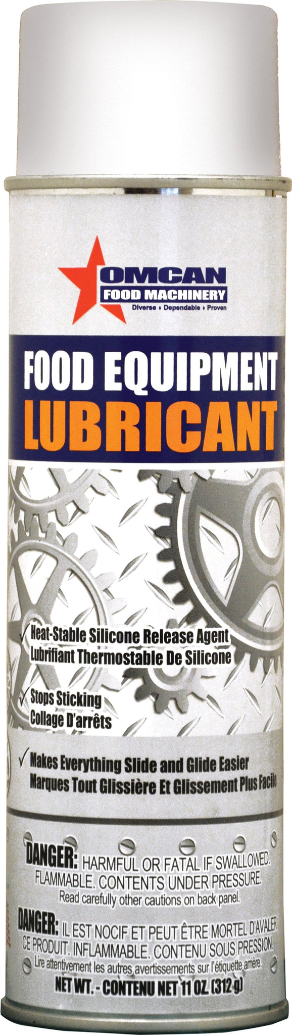 Omcan - Food Equipment Lubricant, 10/cs - 31212