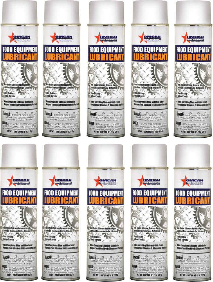 Omcan - Food Equipment Lubricant, Pack of 10 - 31212
