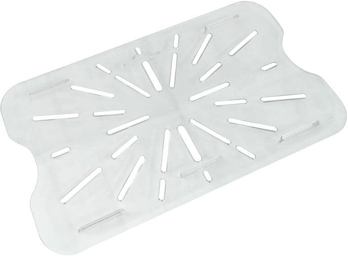 Omcan - Full-size Clear Polycarbonate Drain Shelf for Food Storage Pans, Pack of 10 - 85032