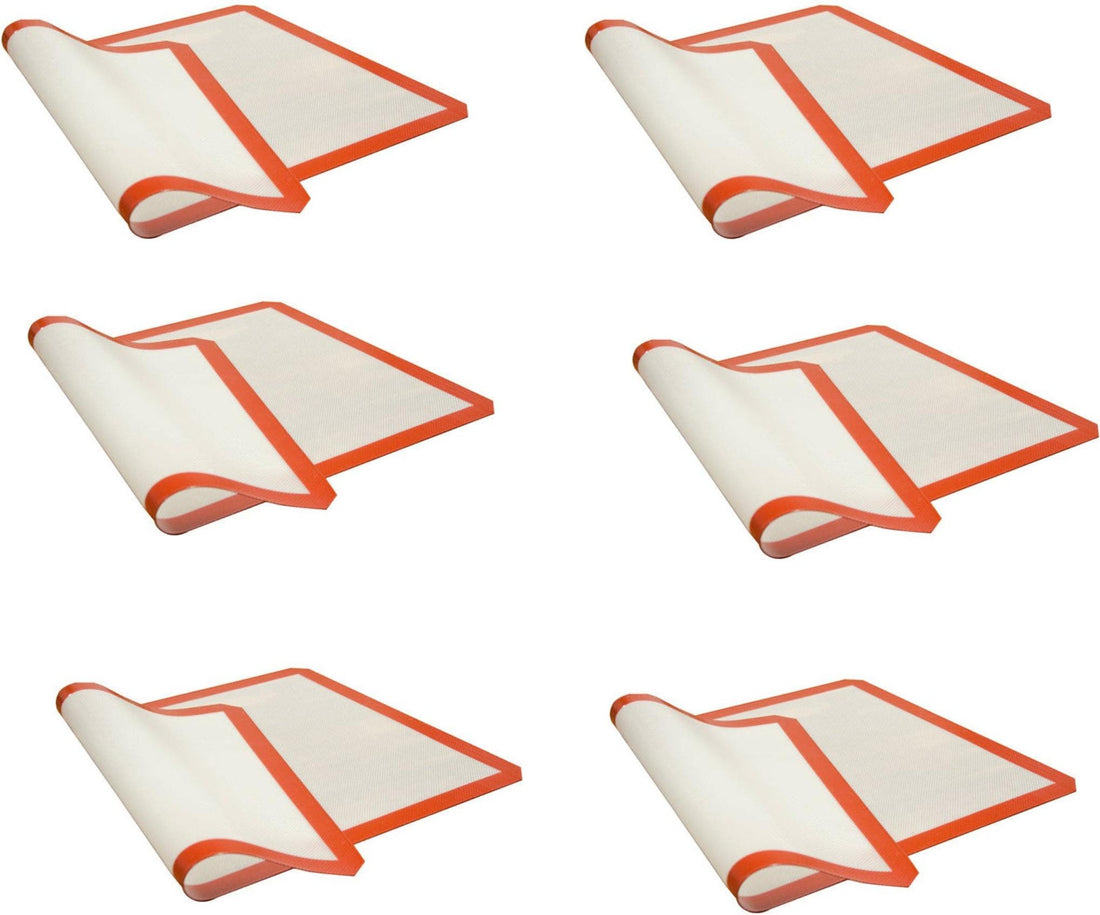 Omcan - Full-size Silicone Baking Mat, Pack of 6 - 43490