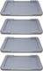Omcan - Gray Lid for Meat Lug Tote Boxes, Pack of 4 - 21647