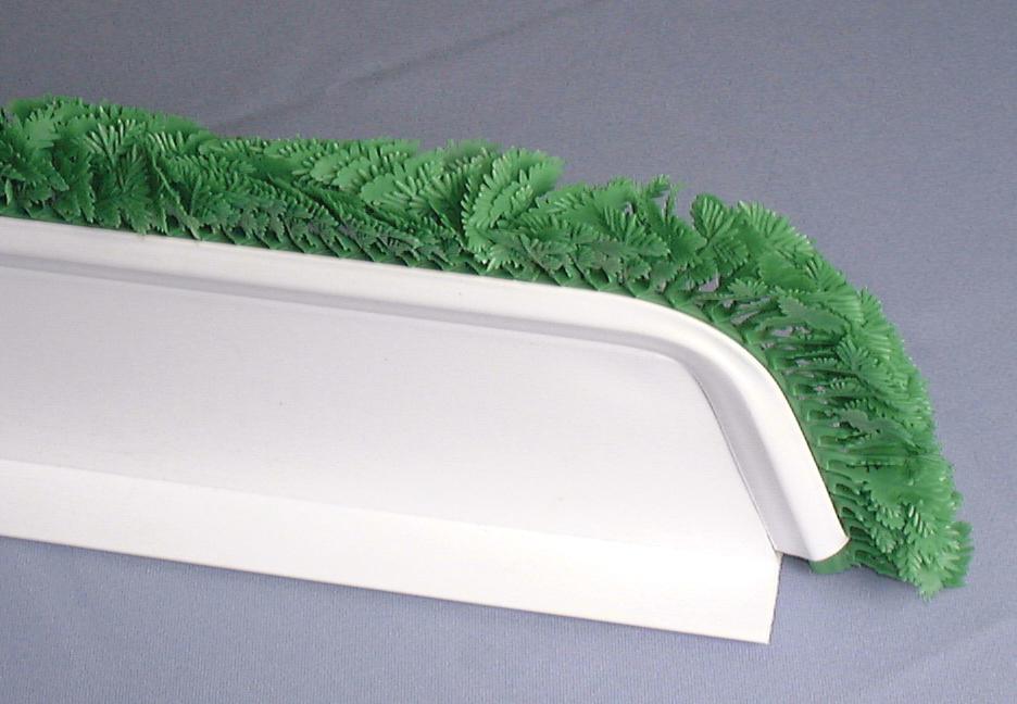Omcan - Green Curved 1" x 30" Divider with 1" Parsley, 10/cs - 10804