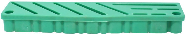 Omcan - Green Plastic Insert For Small Stainless Steel Knife Rack, Pack of 10 - 12929