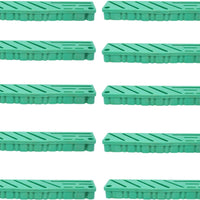 Omcan - Green Plastic Insert For Small Stainless Steel Knife Rack, Pack of 10 - 12929