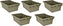 Omcan - Grey Meat Lug, Pack of 4 - 10936
