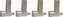 Omcan - Grinder Head Cylinder For Mixers, Pack of 3 - 10052