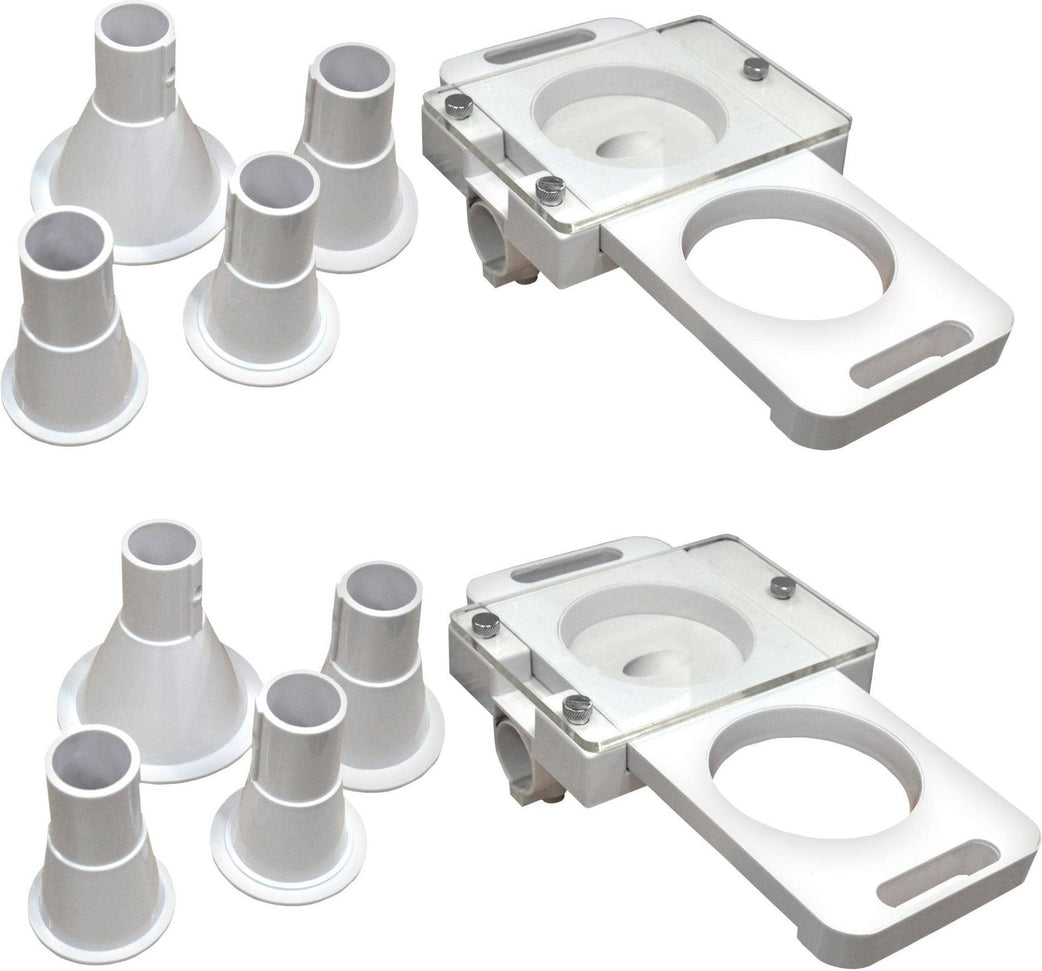 Omcan - Hamburger Press Attachment, Pack of 2 - 24027