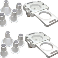 Omcan - Hamburger Press Attachment, Pack of 2 - 24027