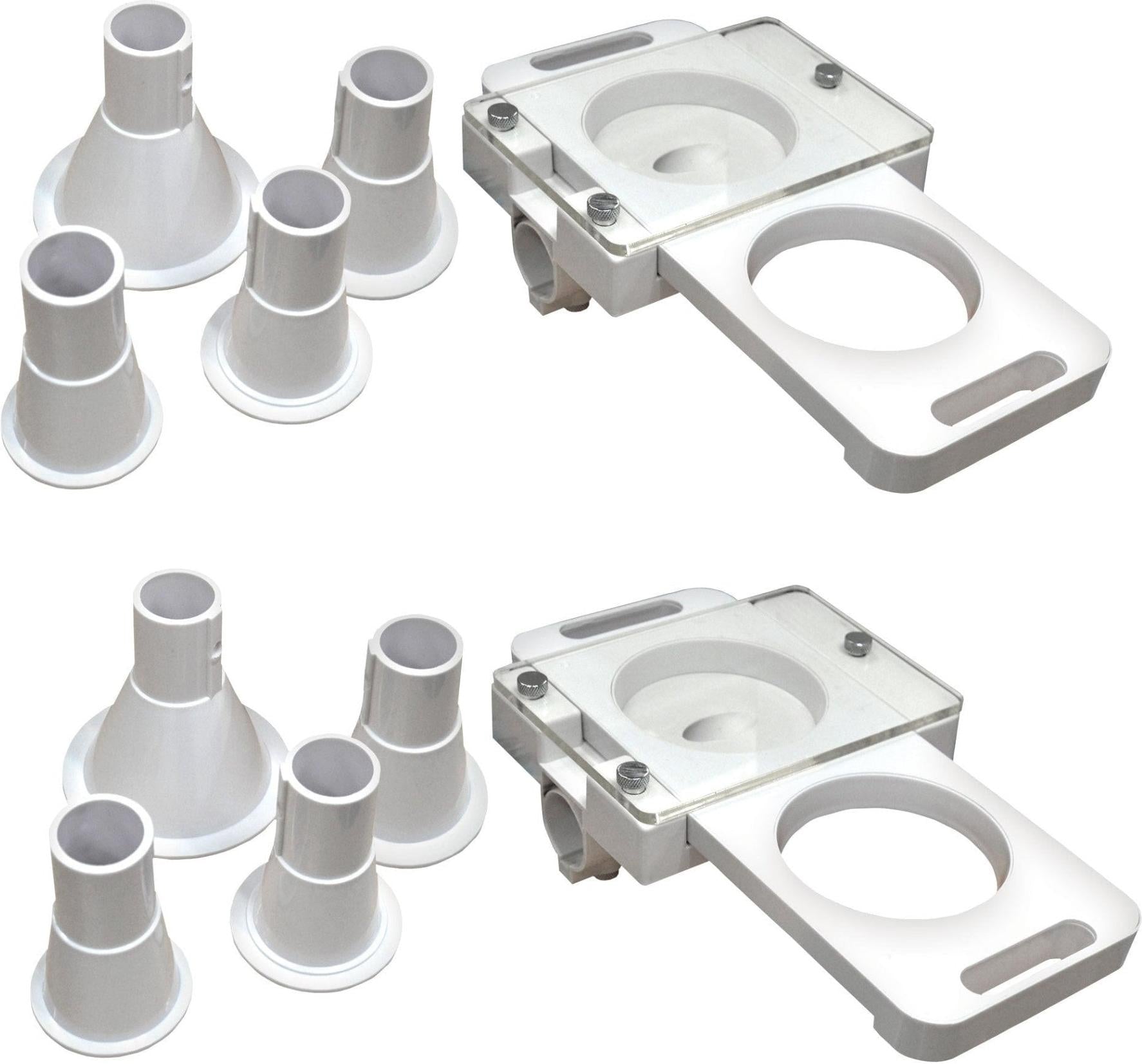 Omcan - Hamburger Press Attachment, Pack of 2 - 24027