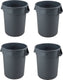 Omcan - Heavy Duty 32 Gallon Trash Can, Pack of 2 - 80586