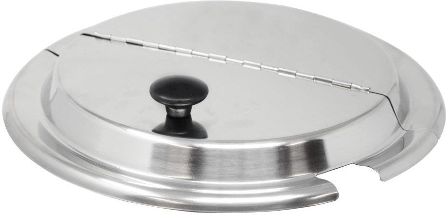 Omcan - Hinged Cover for 11 QT Steam Table Inset, Pack of 10 - 44677