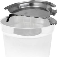 Omcan - Hinged Cover for 7 QT Steam Table Inset, Pack of 10 - 44676
