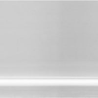 Omcan - Left Stainless Steel Splash Guard for 20″ x 20″ Pot Sinks, Pack of 2 - 47729