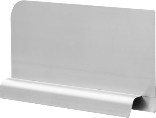 Omcan - Left Stainless Steel Splash Guard for 20″ x 20″ Pot Sinks, Pack of 2 - 47729