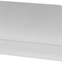 Omcan - Left Stainless Steel Splash Guard for 24″ x 24″ Pot Sinks, Pack of 2 - 47733