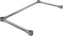 Omcan - Leg Brace For 18” x 21” Triple Tub Sink, Pack of 3 - 31486