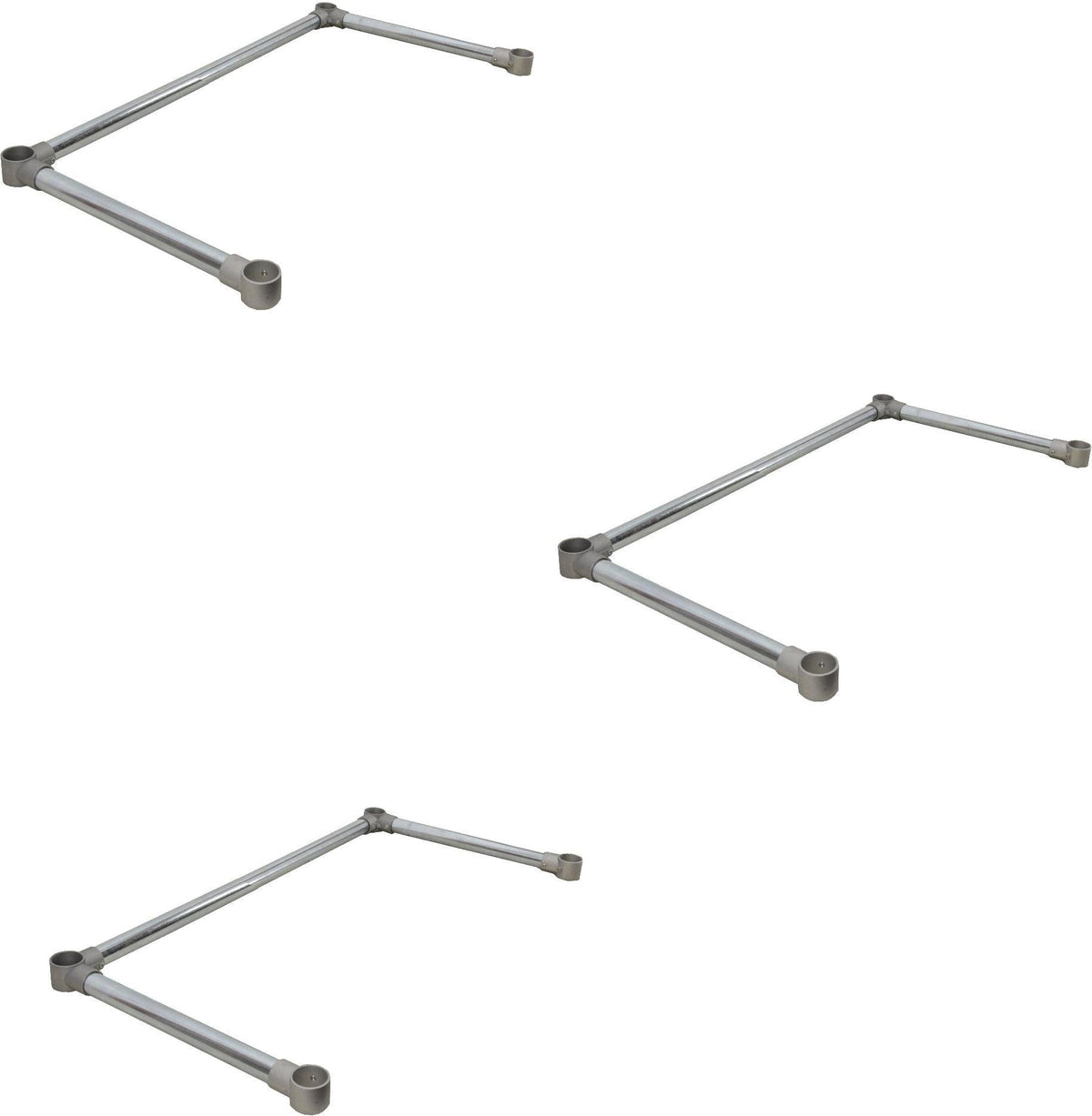 Omcan - Leg Brace For 24” x 24” Double Tub Sink, Pack of 2 - 21140