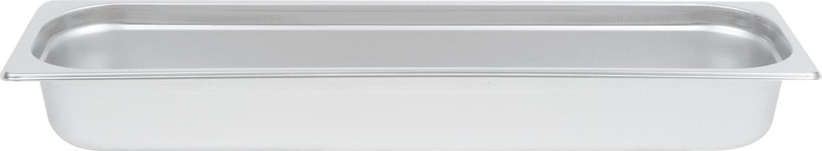 Omcan - Long 2.5" Deep 1/2-Size Stainless Steel Steam Table Pan, Pack of 10 - 80616