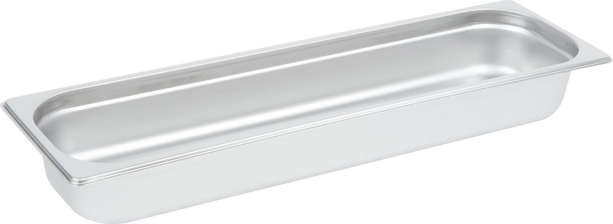 Omcan - Long 2.5" Deep 1/2-Size Stainless Steel Steam Table Pan, Pack of 10 - 80616