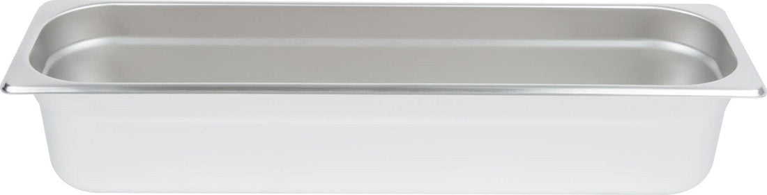 Omcan - Long 4" Deep 1/2-Size Stainless Steel Steam Table Pan, Pack of 5 - 80617