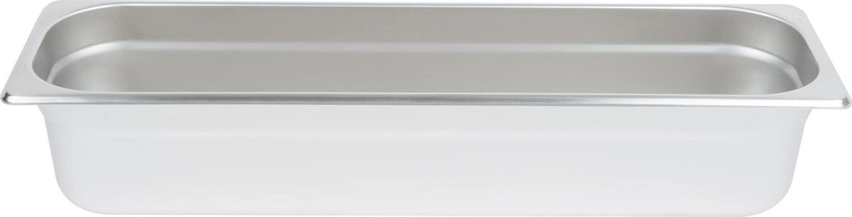 Omcan - Long 4" Deep 1/2-Size Stainless Steel Steam Table Pan, Pack of 5 - 80617