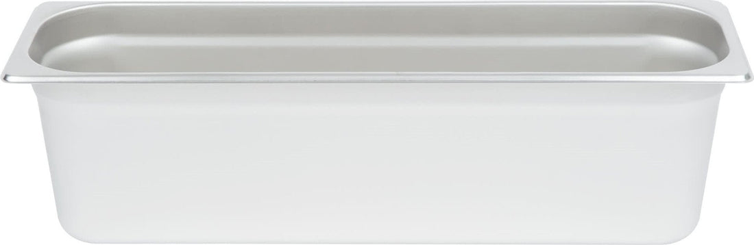 Omcan - Long 6" Deep 1/2-Size Stainless Steel Steam Table Pan, Pack of 4 - 80618