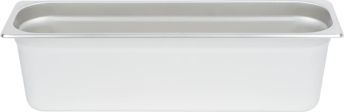 Omcan - Long 6" Deep 1/2-Size Stainless Steel Steam Table Pan, Pack of 4 - 80618