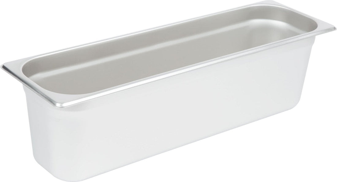 Omcan - Long 6" Deep 1/2-Size Stainless Steel Steam Table Pan, Pack of 4 - 80618
