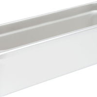 Omcan - Long 6" Deep 1/2-Size Stainless Steel Steam Table Pan, Pack of 4 - 80618