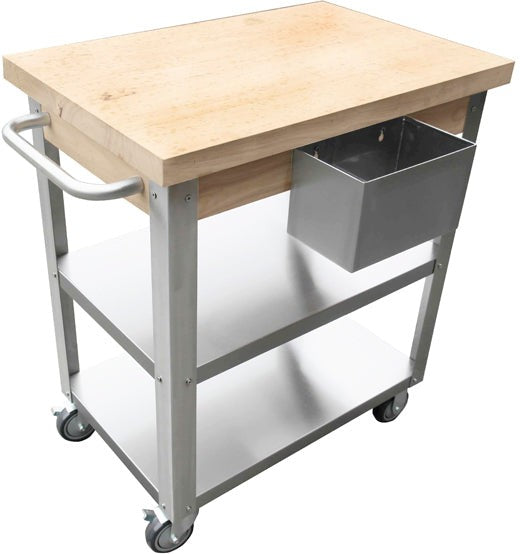 Omcan - Mobile Food Preparation Table/Cart - 41516