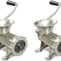 Omcan - No. #12 Cast Iron Light-Duty Manual Meat Mincer, Pack of 2 - 23541