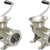 Omcan - No. #22 Cast Iron Light-Duty Manual Meat Mincer, Pack of 2 - 23542