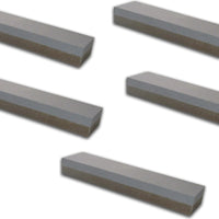 Omcan - Norton Aluminum Oxide Quick Cut Bench Combination, Pack of 5 - 10976