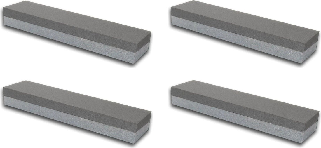 Omcan - Norton IB8 Combo Stone Crystolon Coarse/Fine, Pack of 4 - 10972