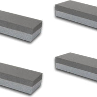 Omcan - Norton IB8 Combo Stone Crystolon Coarse/Fine, Pack of 4 - 10972