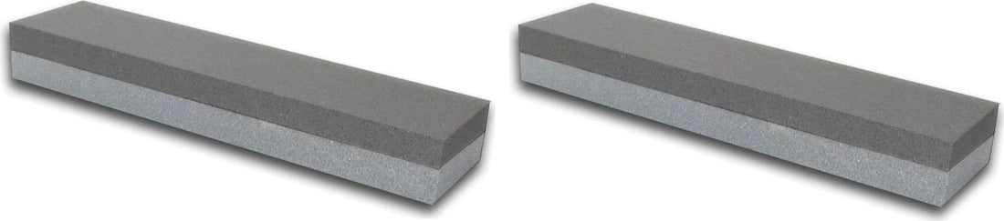 Omcan - Norton JB8 Combo Stone India Coarse/Fine, Pack of 2 - 10973