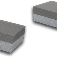 Omcan - Norton JB8 Combo Stone India Coarse/Fine, Pack of 2 - 10973