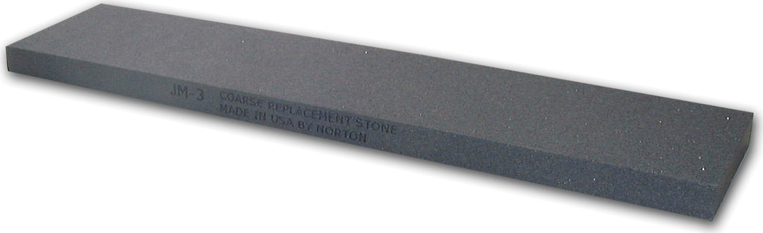 Omcan - Norton Replacement Oil Stone JM3 Coarse Crystolon, Pack of 2 - 10971
